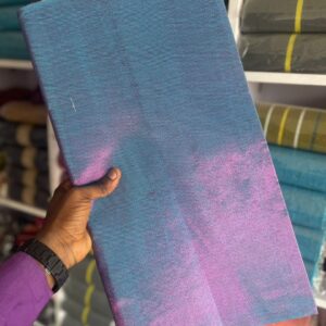 Premium Quality Metalic Aso Oke Fabric